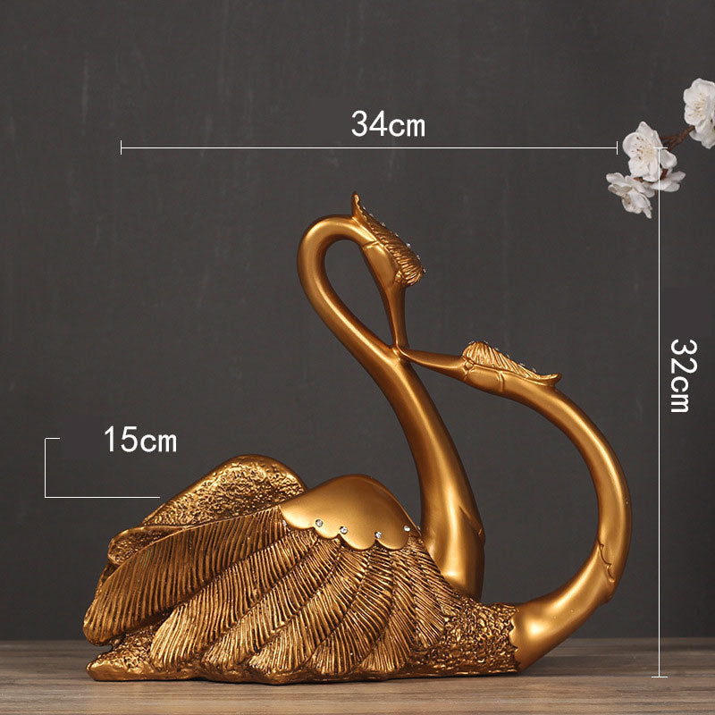 Swan Wine Rack Decoration