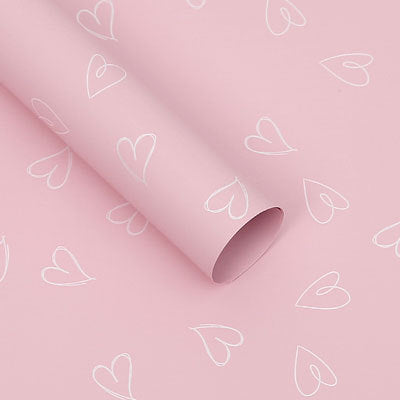 Waterproof Rose Flower Bouquet Wrapping Paper