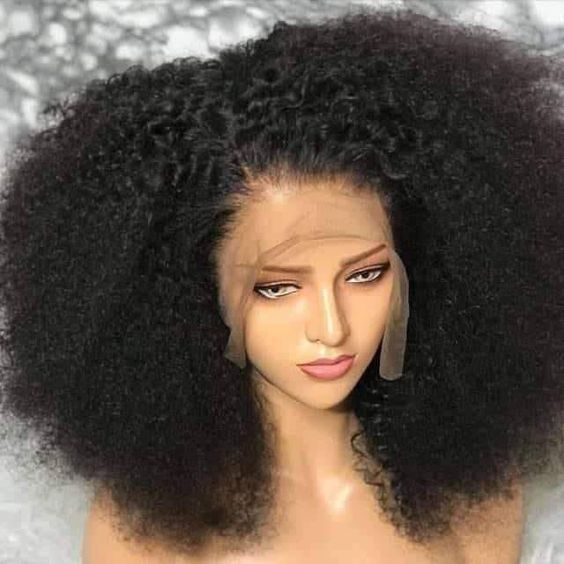 Front Lace Real Explosion Wig