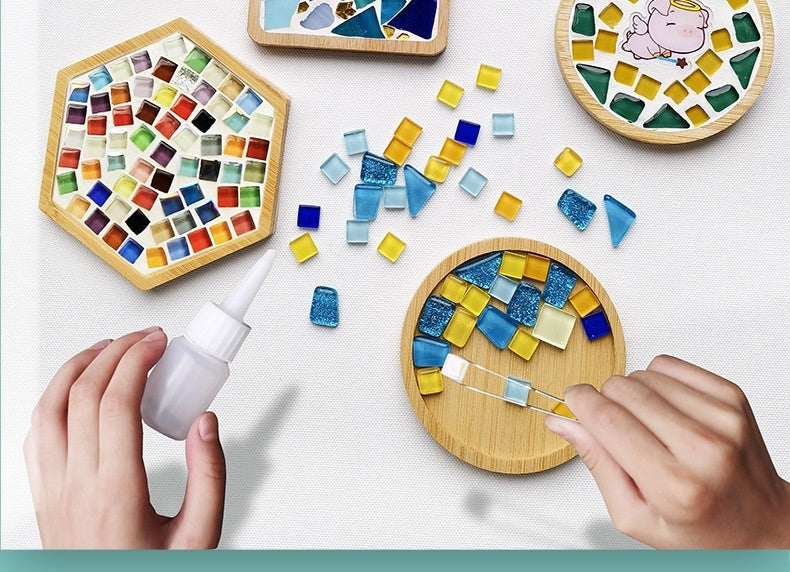 Mosaic Coaster Diy Material Package