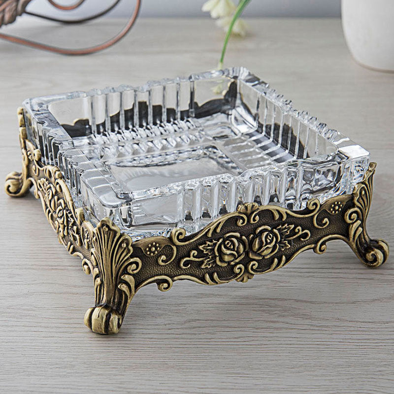 Retro Affordable Luxury Glass Ashtray