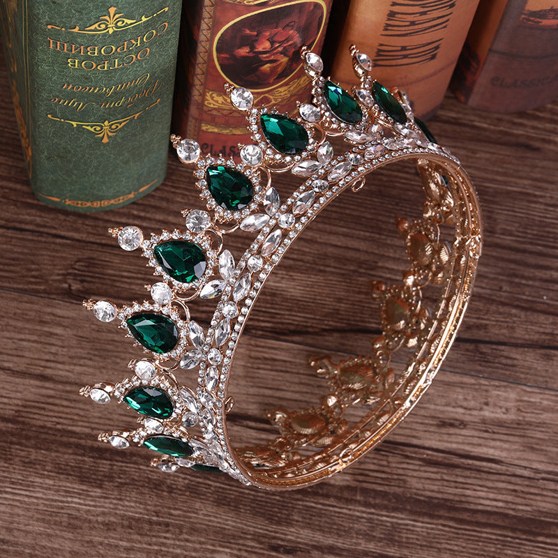 Fashion Alloy Color Crystal Bridal Crown