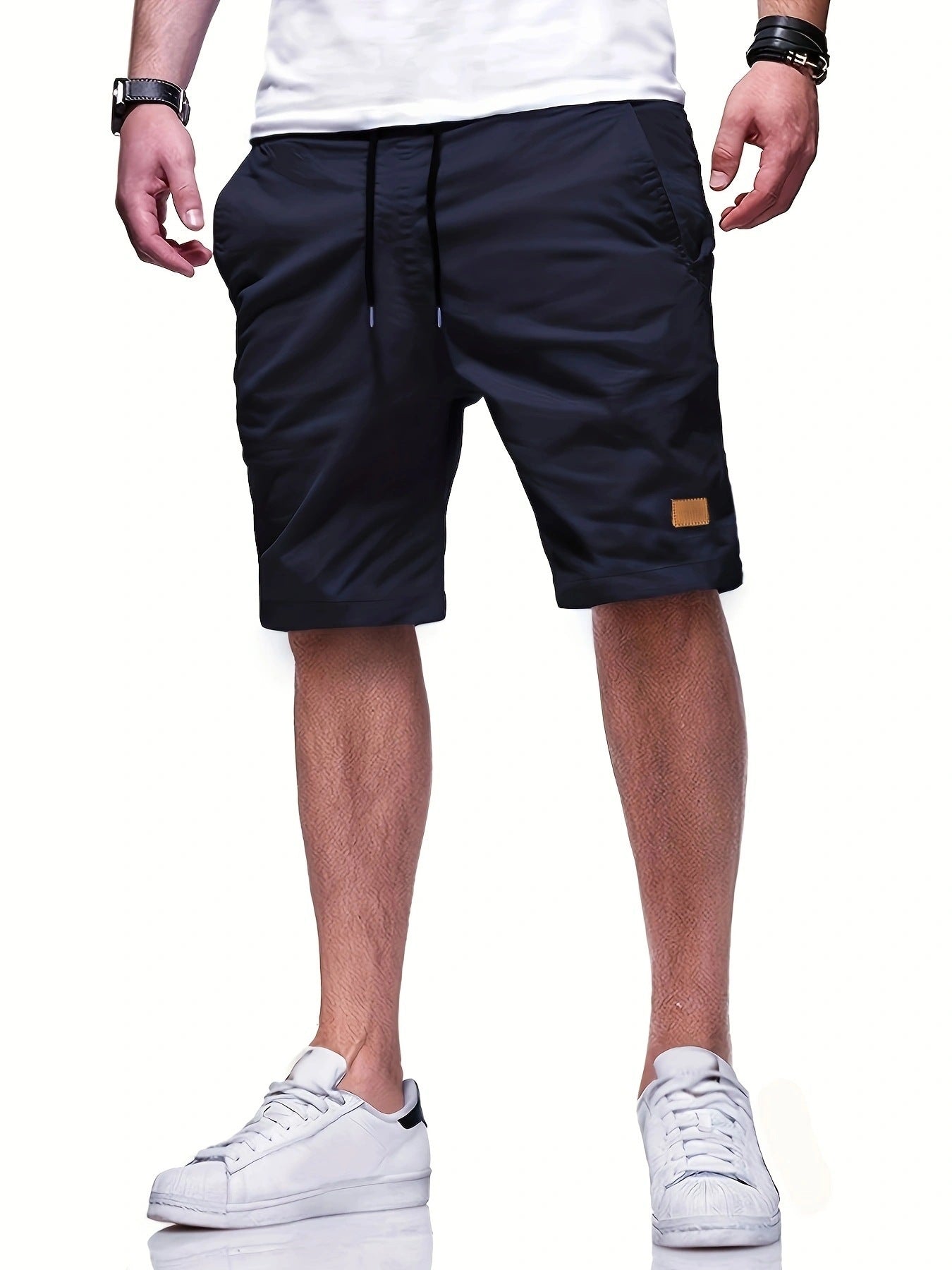 Loose Sports Non-Elastic Men's Workwear Shorts