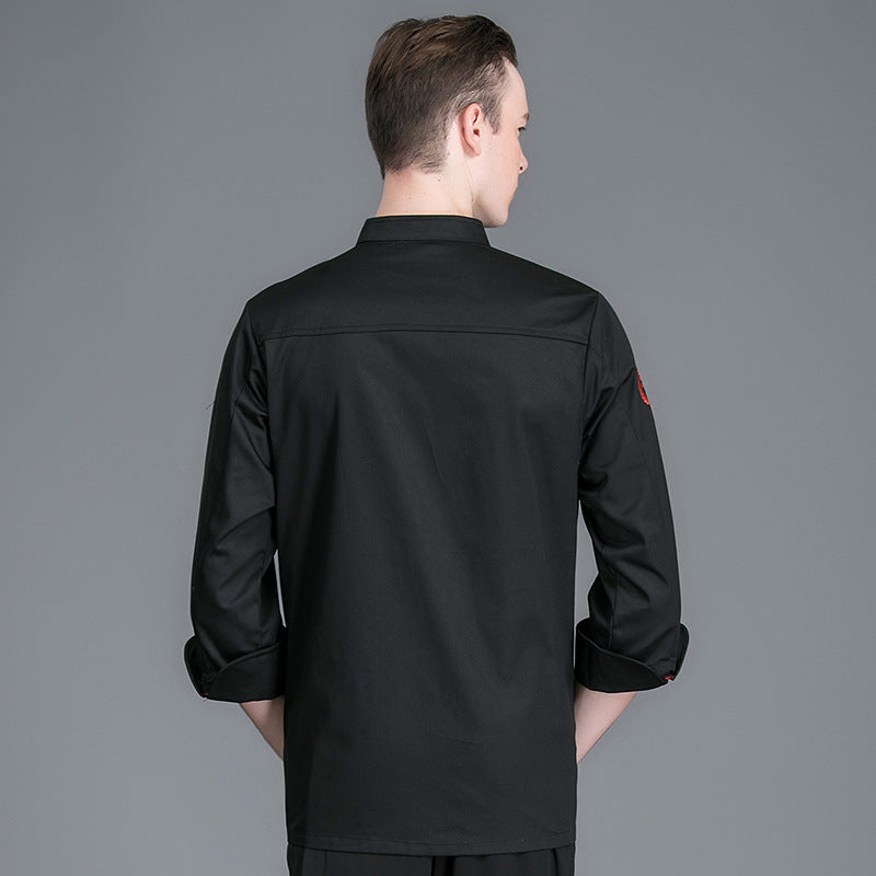 Western Restaurant Kitchen Chef's Overalls