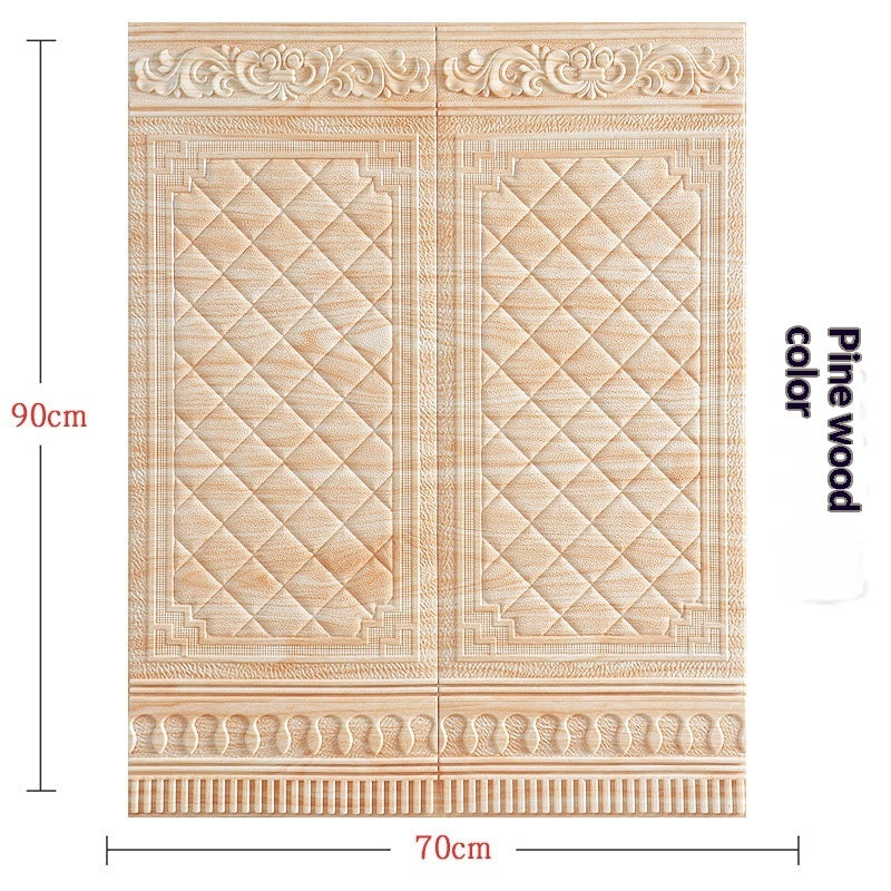 Waterproof, Impact-Resistant Self-Adhesive 3D Wall Stickers