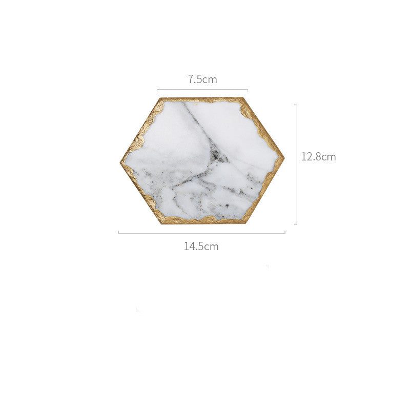Natural Marble Mat Heat Dining Table Insulation Mat
