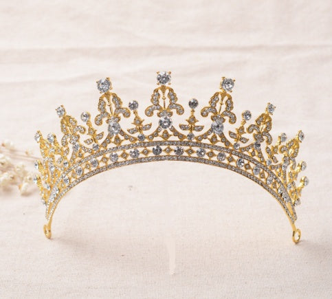 Bridal Crystal Crown Luxury Hairware