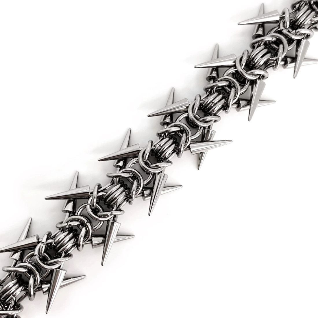 Niche Punk Heavy-Duty Bracelet And Necklace