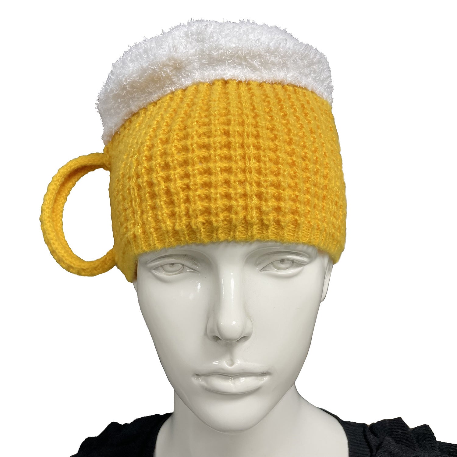 3D Beer Steins Hat Winter Thermal Knitting Woolen Cap Unisex