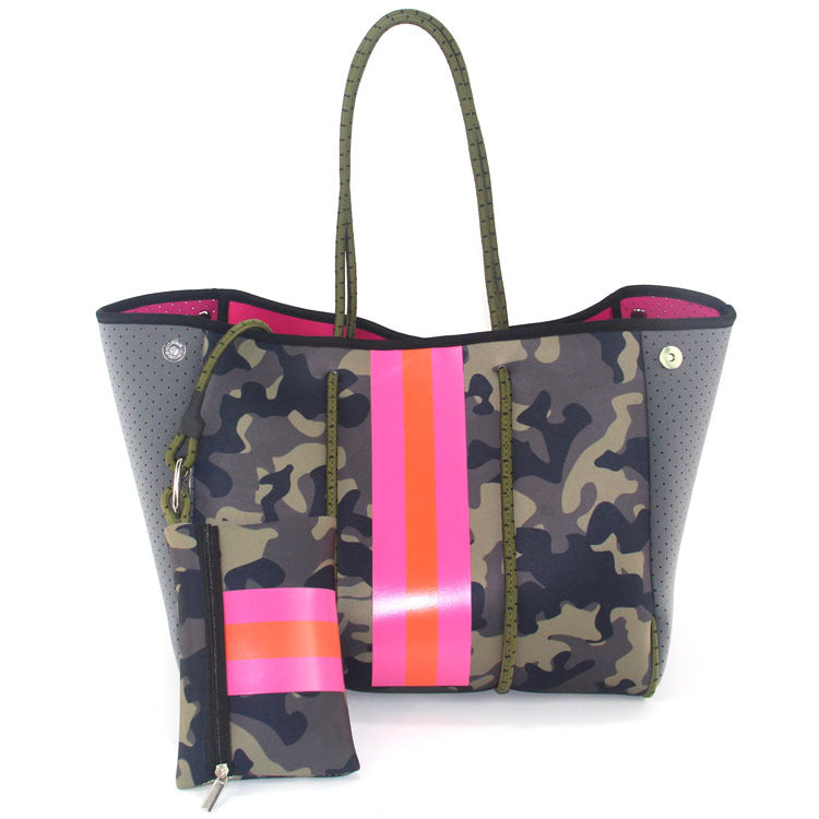 European And American Fashion Beach Bag Fashion Large-Capacity Shoulder Bag Neoprene