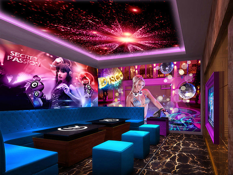 Children's Living Room Bedroom Wallpaper