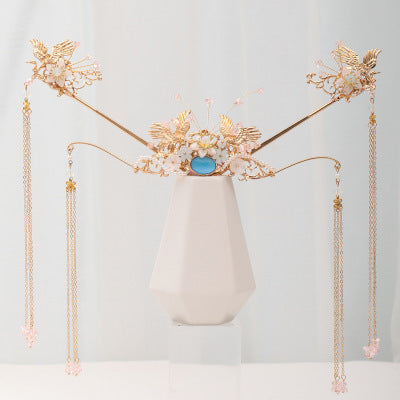 Hair Crown and Hairpin Hairpin Set