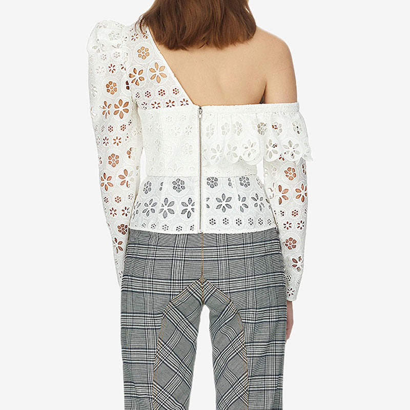 Hollow Versatile Blouse
