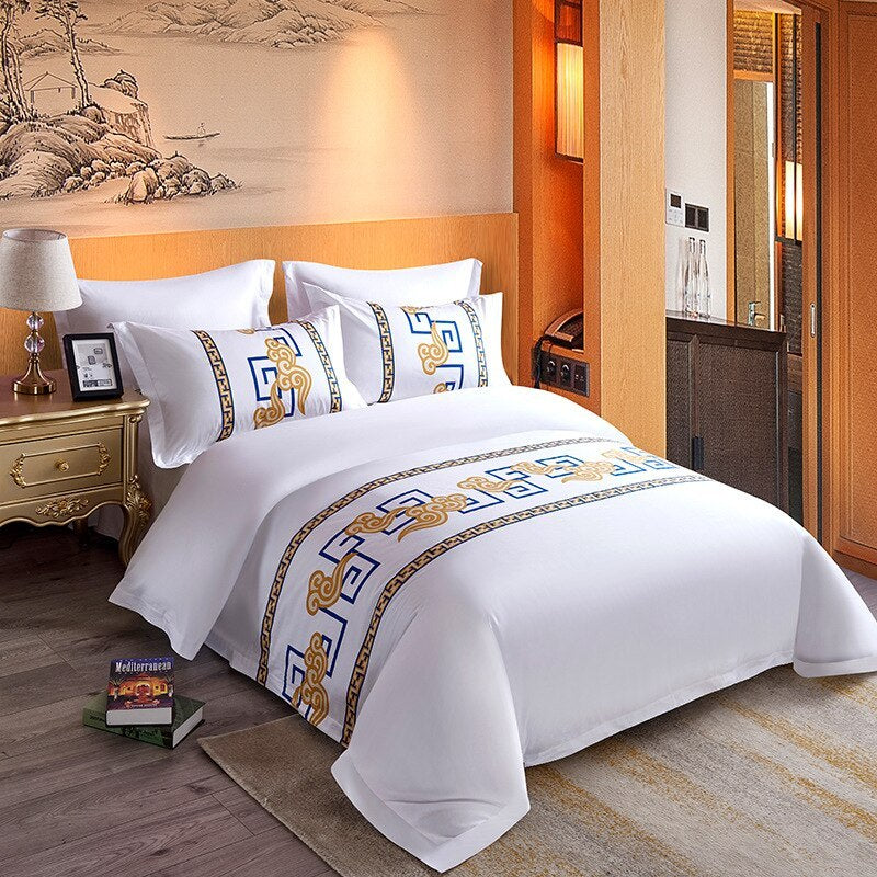A Four Piece set for a Pure Cotton Hotel