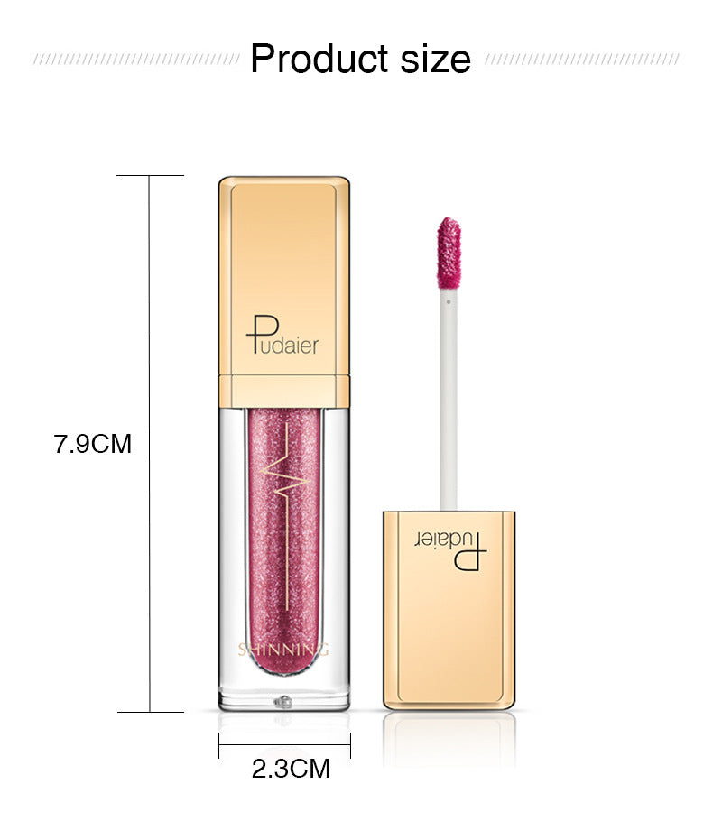 18 Color Glitter Eyeshadow Shiny Pearl Eye Shadow liquid Eye Makeup Pigments Purple Gold Shimmer Cosmetics Gel