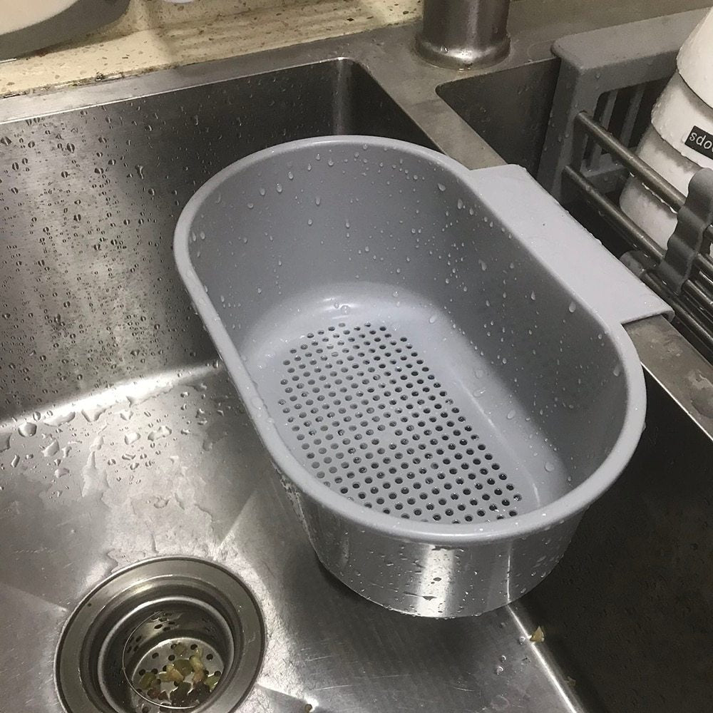 Punch-Free Buckle Kitchen Sink Shelf