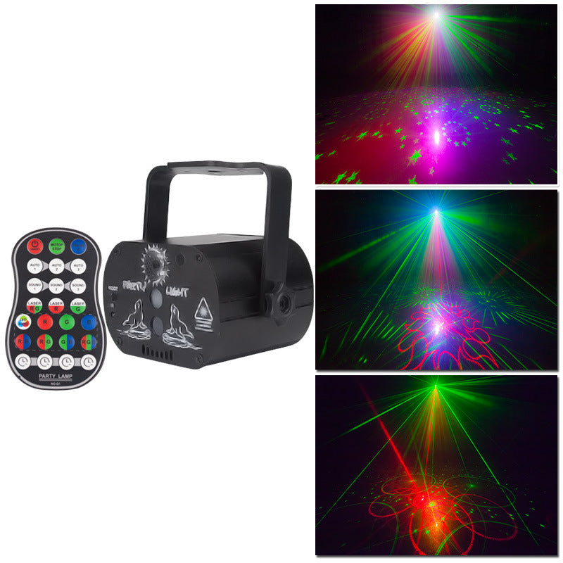 Laser Light in the Private Dining Room