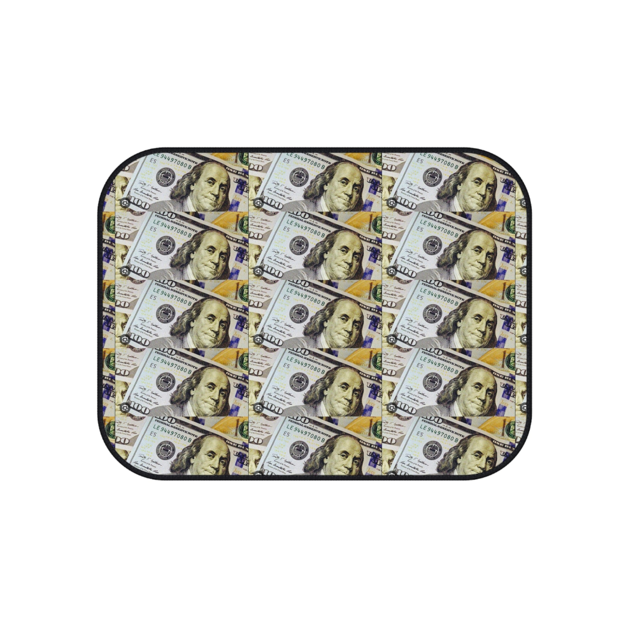 Money Bill Car Mats (Set of 4)