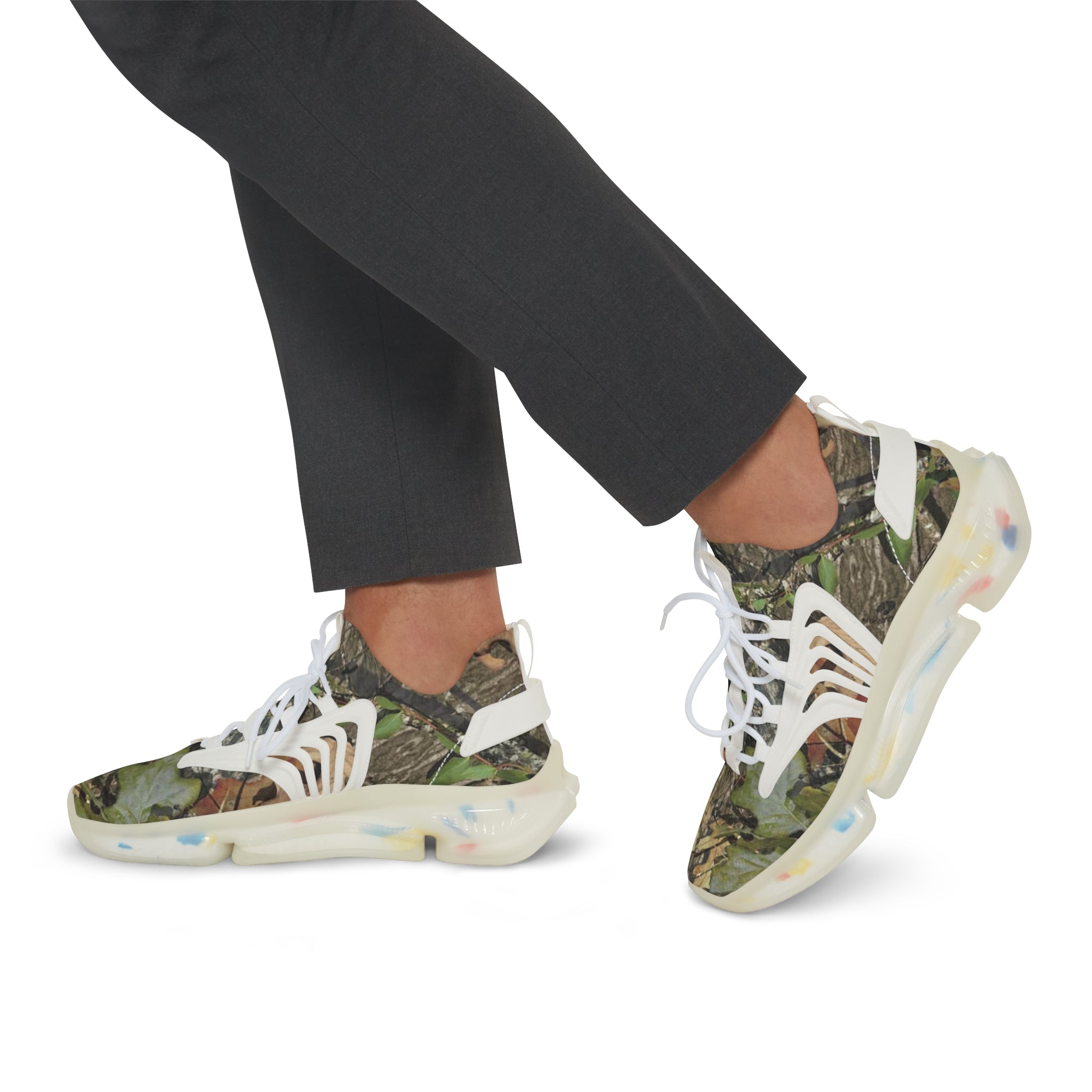 Men's Camo Mesh Sneakers