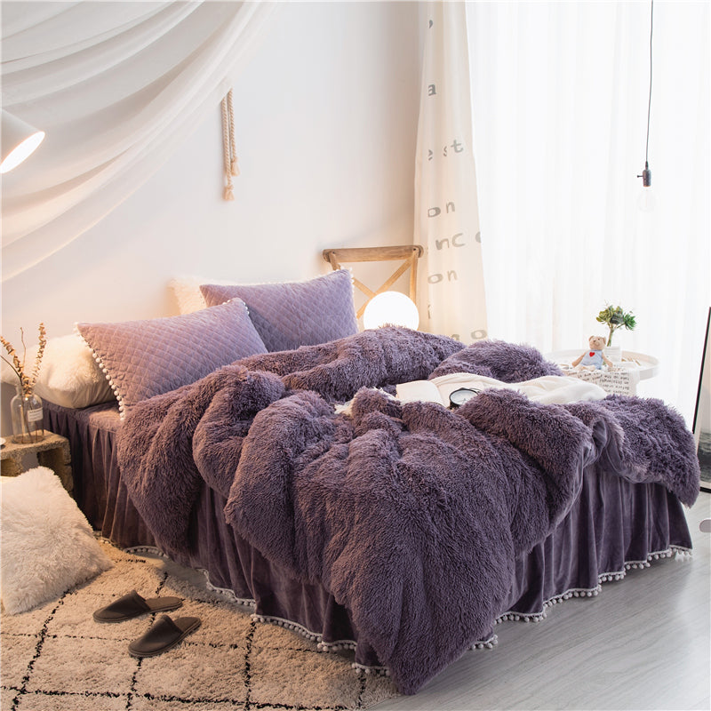 Korean Mink Soft & Warm Velvet Bedding