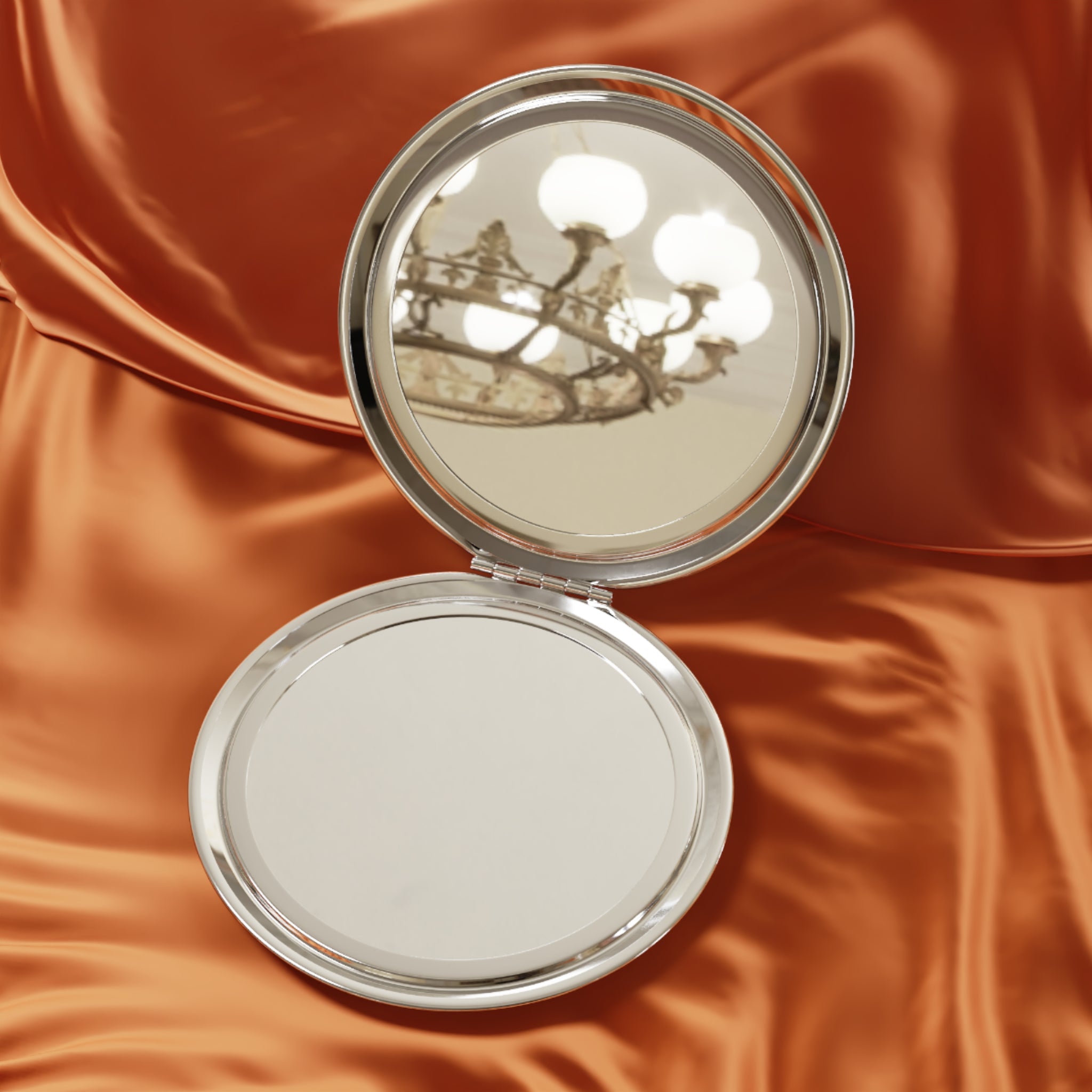 Vintage Fancy Compact Travel Mirror