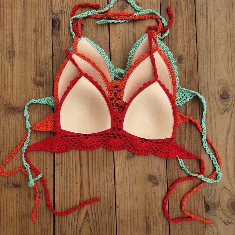 Boho Crochet Bra