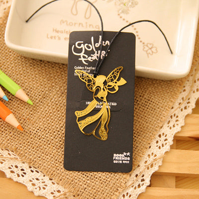Vintage Hollow Leaf Vein Bookmark