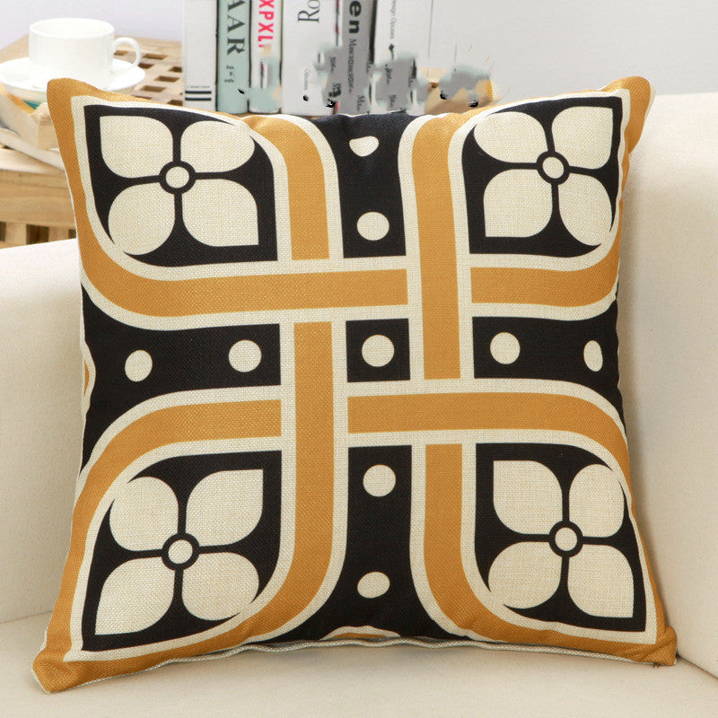 Cushion Cover Sofa Backrest Pillow