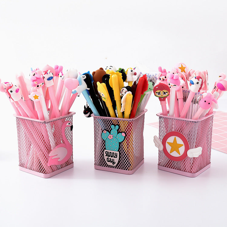 Korean Girl Heart Stationery Gift Bag Set Creative Boys And Girls Cartoon Gel Pen Prize