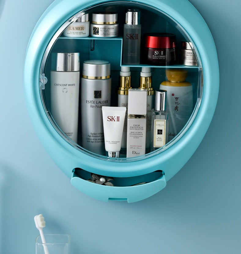 Wall-Mounted Cosmetic Storage Box