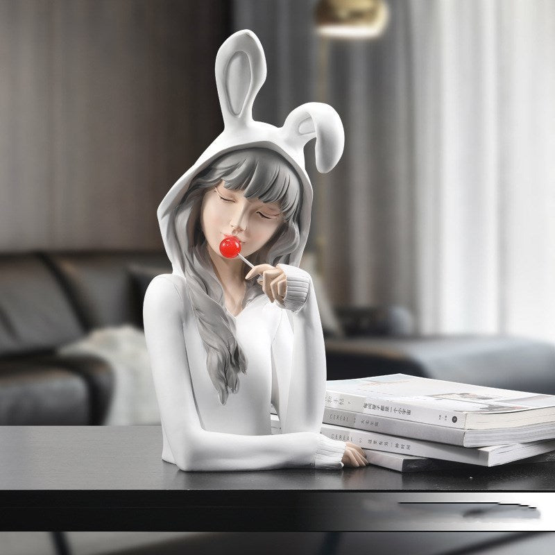 Nordic Light Luxury Girl Ornaments