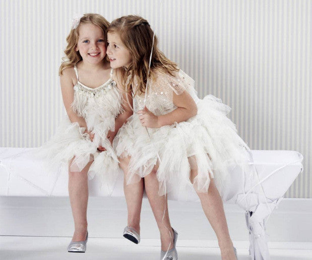Feather Princess Dress