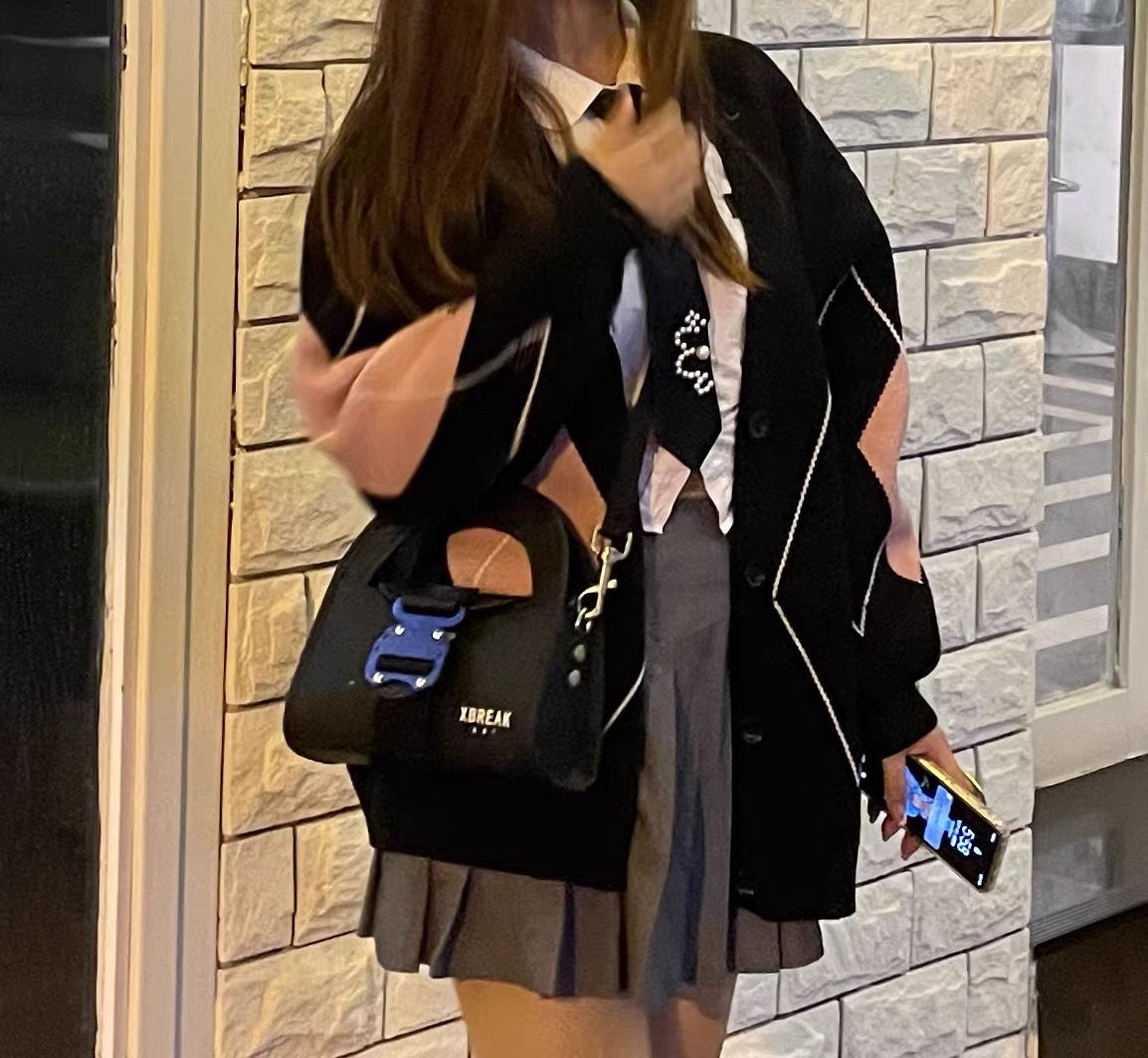 Fashion One Shoulder Crossbody Bag Klein Blue