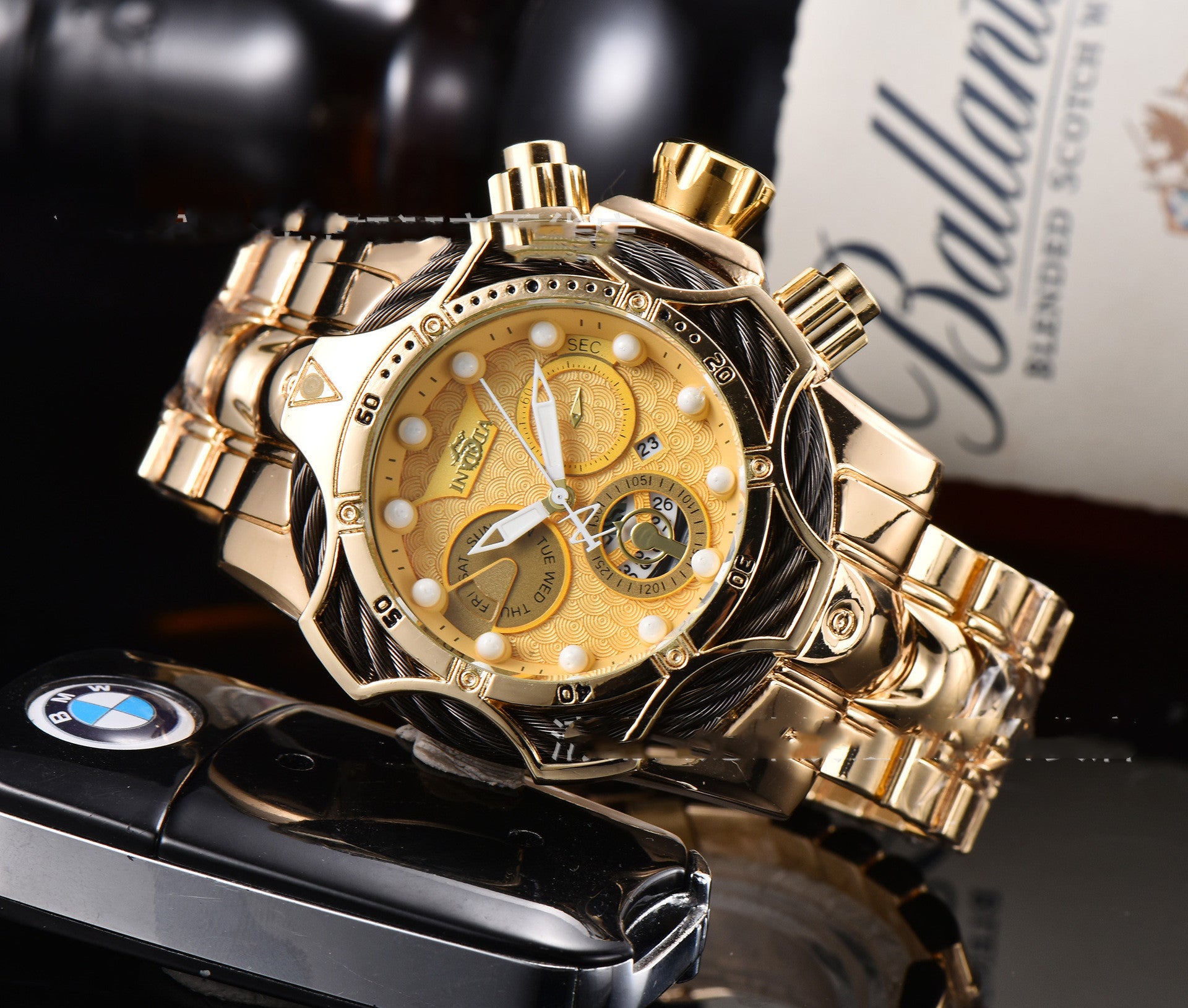 Invicta Large Plate Watch Clown Watch