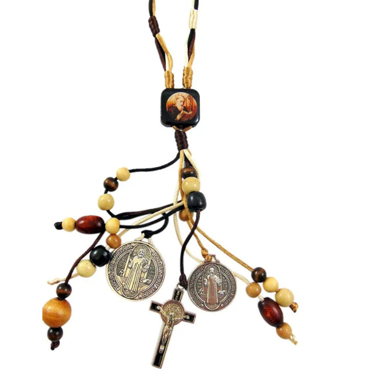 St Benedict Medal And Cross Decoration