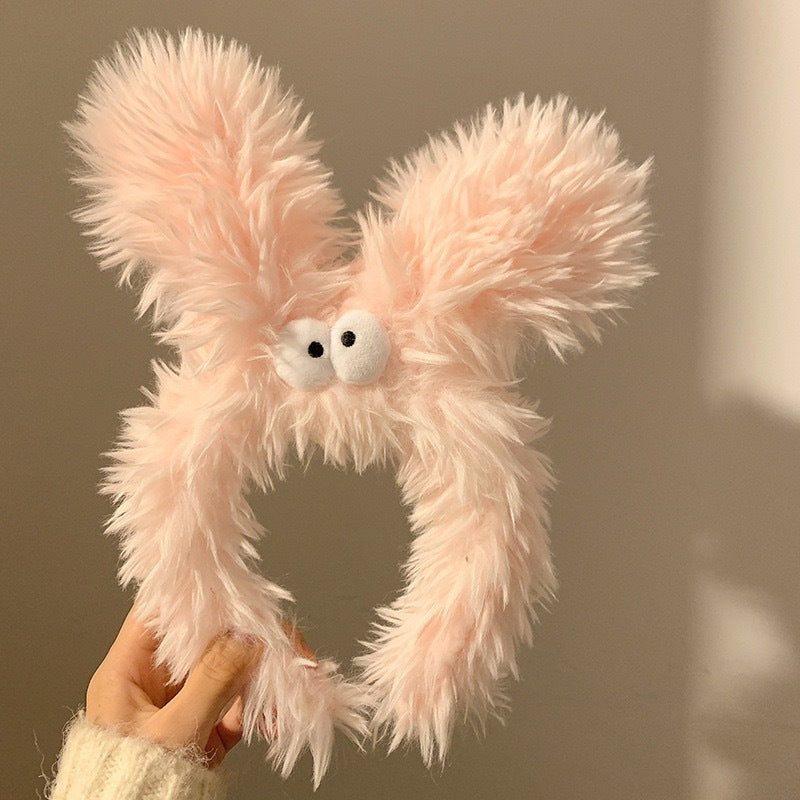 Cute Face Wash Hair Bands Female Cartoon Headwear Hair Band Headband Apply