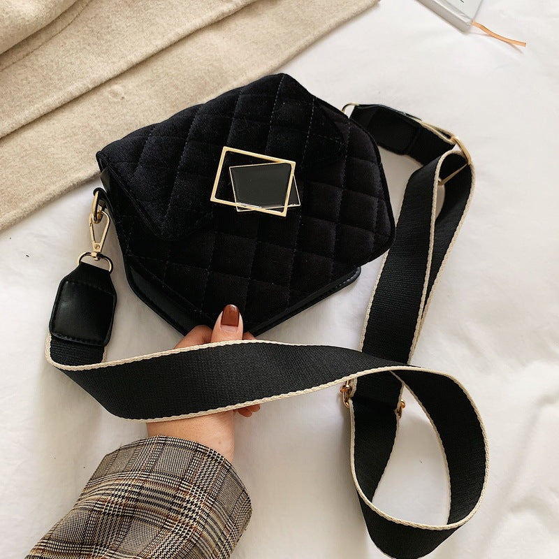 Velvet Diamond Bag