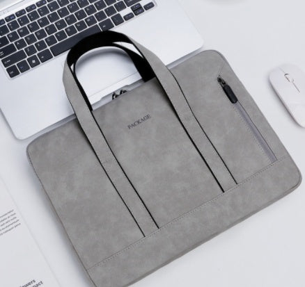 Waterproof PU Leather Briefcase Laptop Bag For Women Business Handbag 13.3 14 15.6 Inch For Macbook Pro 13 15 Case Notebook Bag