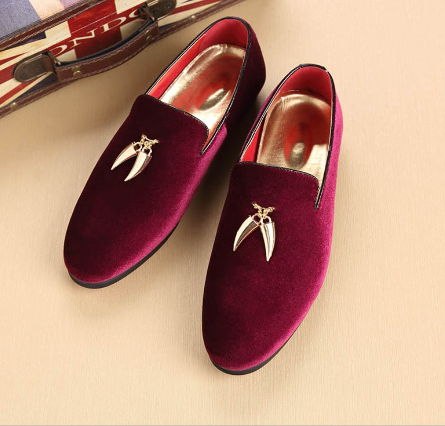 Small Leather Shoes Hair Stylist Peas Shoes