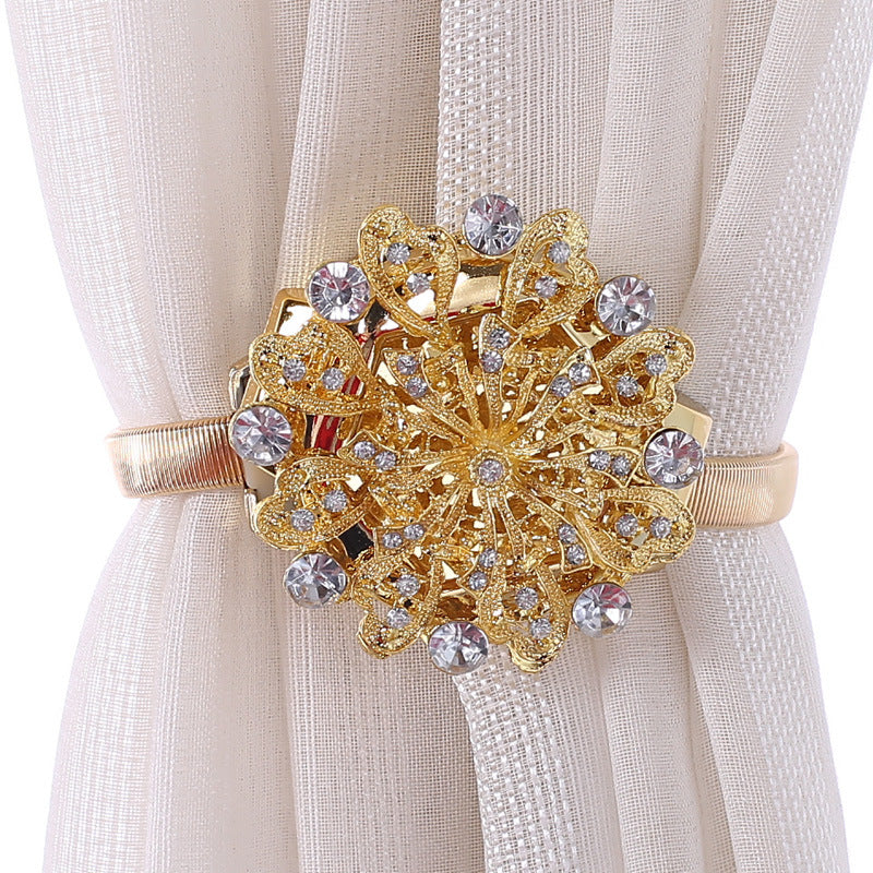 Curtain Flower Rope Strap