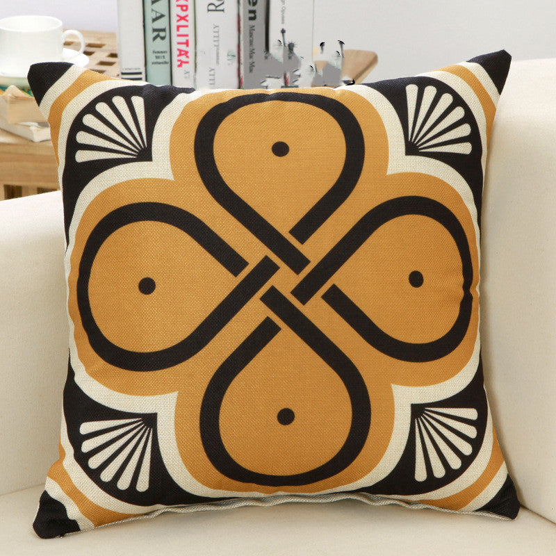 Cushion Cover Sofa Backrest Pillow