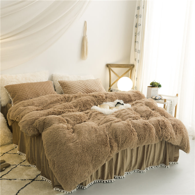 Korean Mink Soft & Warm Velvet Bedding