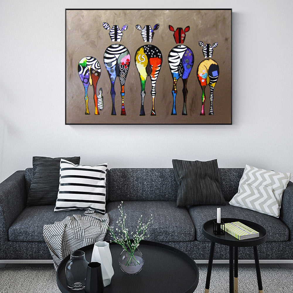 Zebra Decorative Painting