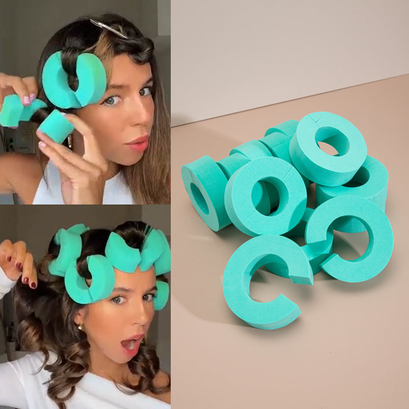 C- Type Big Wave Sleep Without Heat Hair Curler