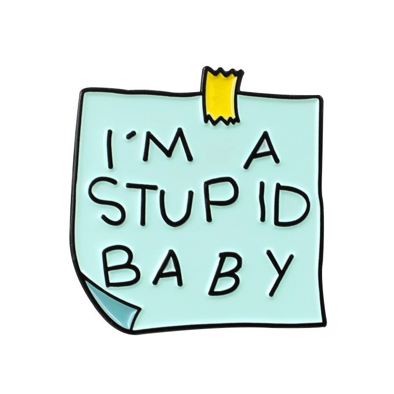 Cartoon Dripping Brooch