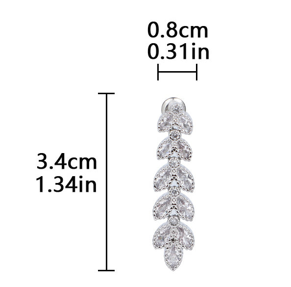 Zircon 4-Piece Set Lucky Dinner Ceremony Wedding Accessories