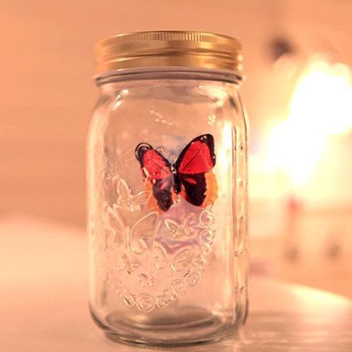 Simulation Butterfly Physical Photo Butterfly Jar