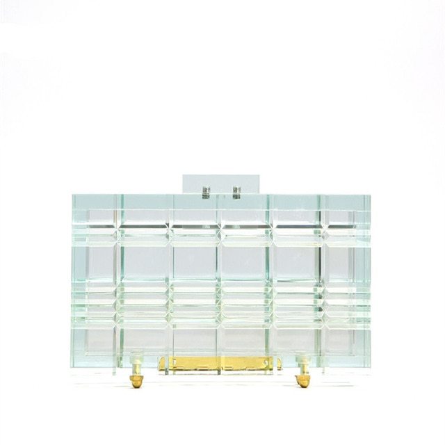 Acrylic Transparent Clutch