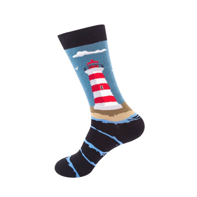 European and American Street Trend Socks Skateboard