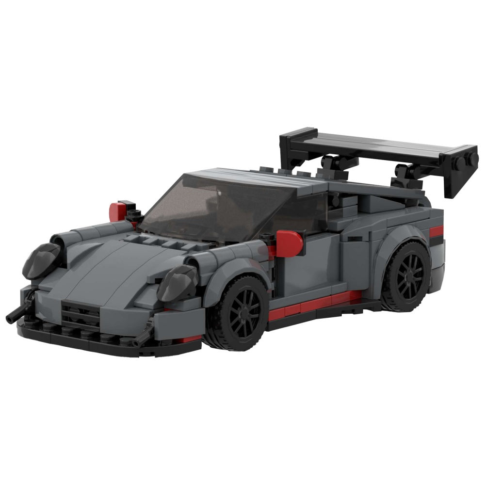 374PCS Gray Sports Car Building Blocks,Speed Champions Cars Blocks Building Sets Toys
